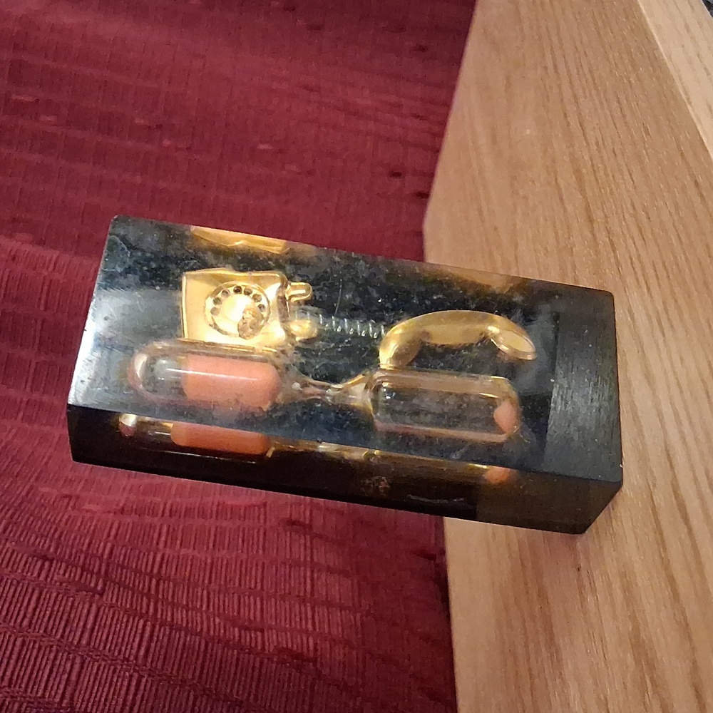 3-minute Telephone Call / Egg Timer - Vintage - Picture 2 of 5